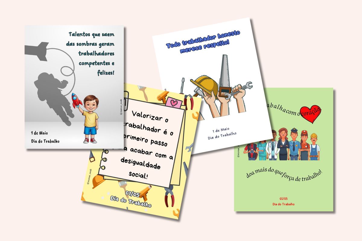 10 Frases Curtas do Dia do Trabalho para Ensinar para as Crianças