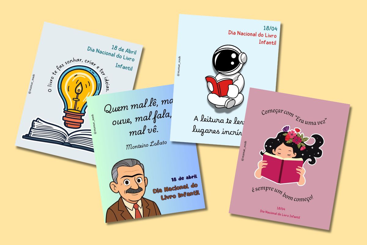 10 frases curtas para o Dia do Livro Infantil