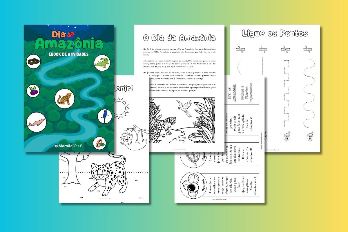 Atividades do Dia da Amazônia para Educação Infantil