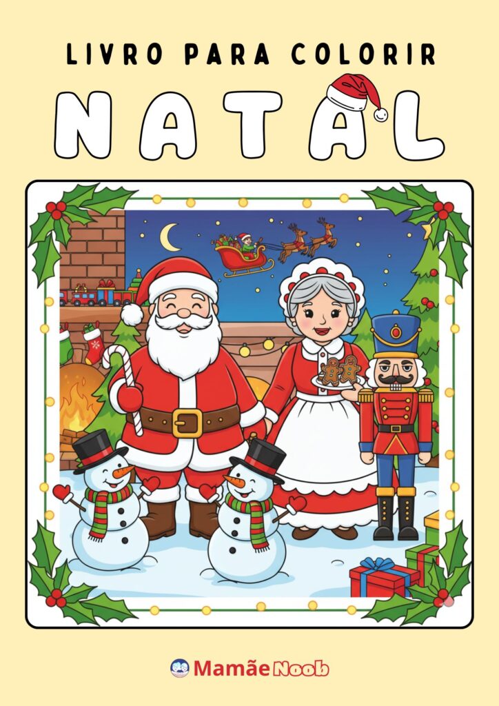Livro de Colorir do Natal para Imprimir