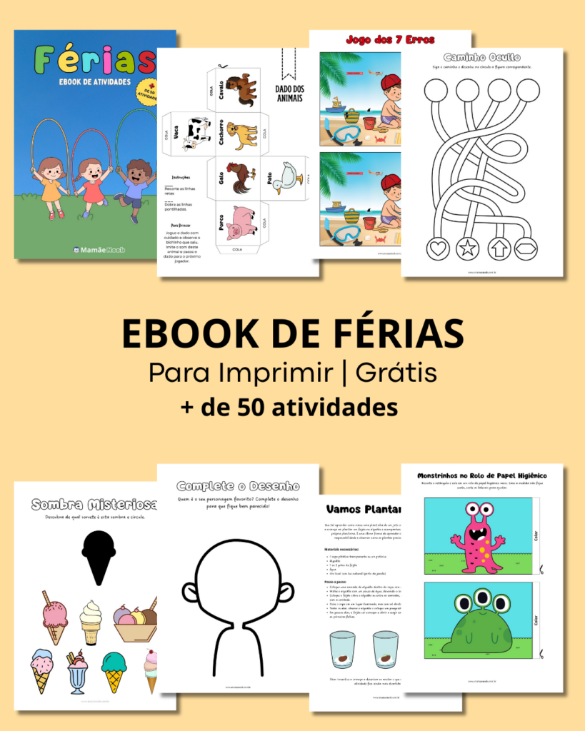 Atividades de Férias para Imprimir